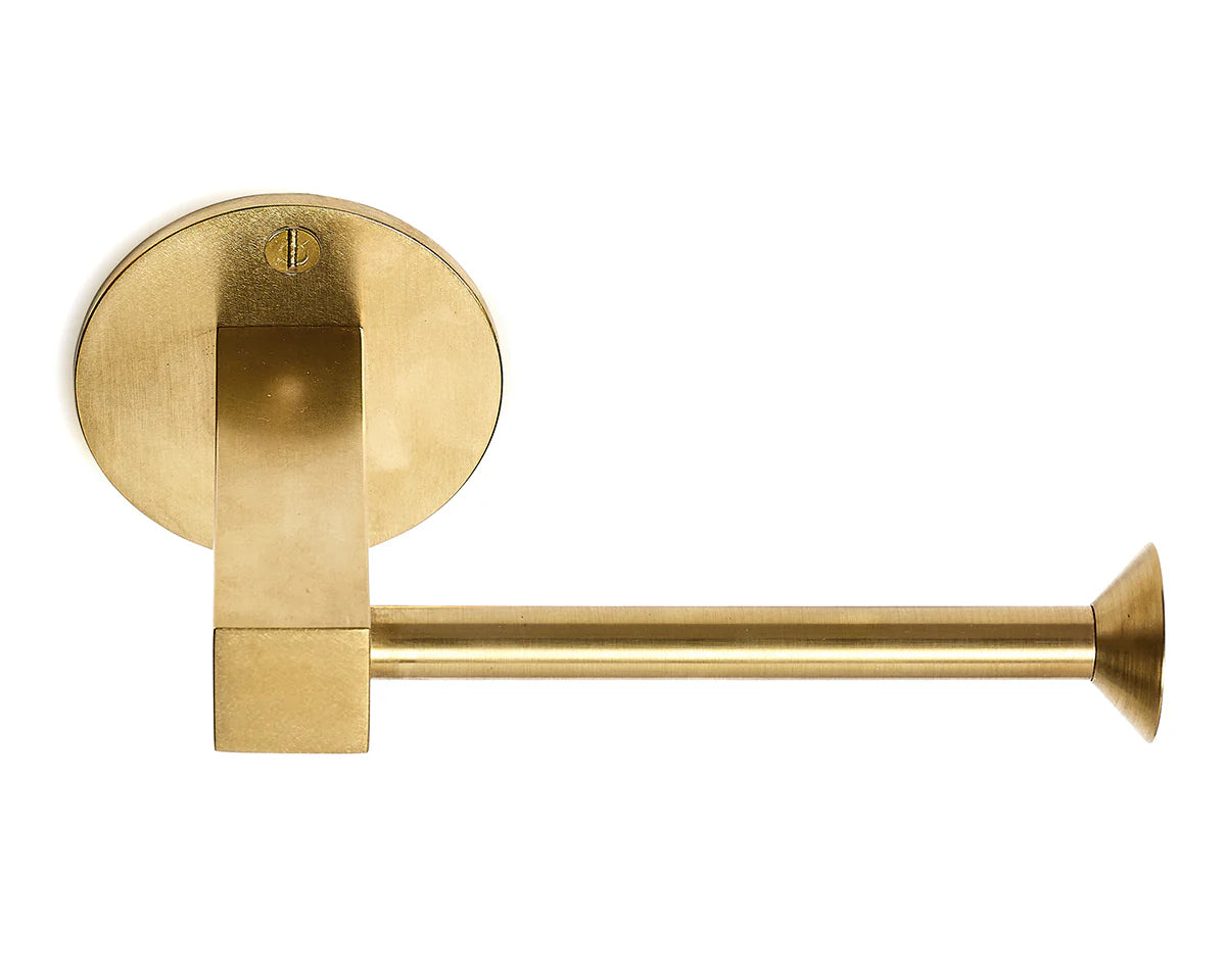 Shapes Roll Holder - Brass